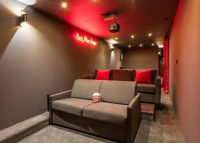 Parisconciergerie - Duplex For 12 With Cinema, 4br * Paris