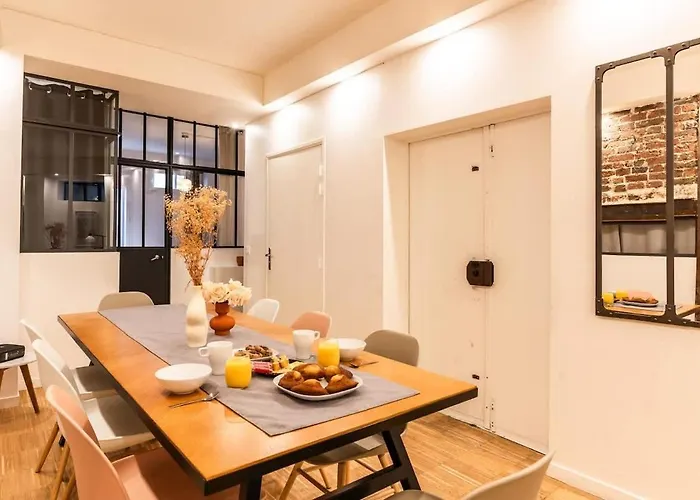 Parisconciergerie - Duplex For 12 With Cinema, 4br Apartamento *