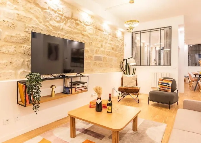 Parisconciergerie - Duplex For 12 With Cinema, 4br * Paris